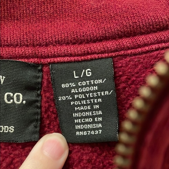 Ralph Lauren Old English Varsity Half-Zip Pullover Sweatshirt Men's L - Picture 3 of 7